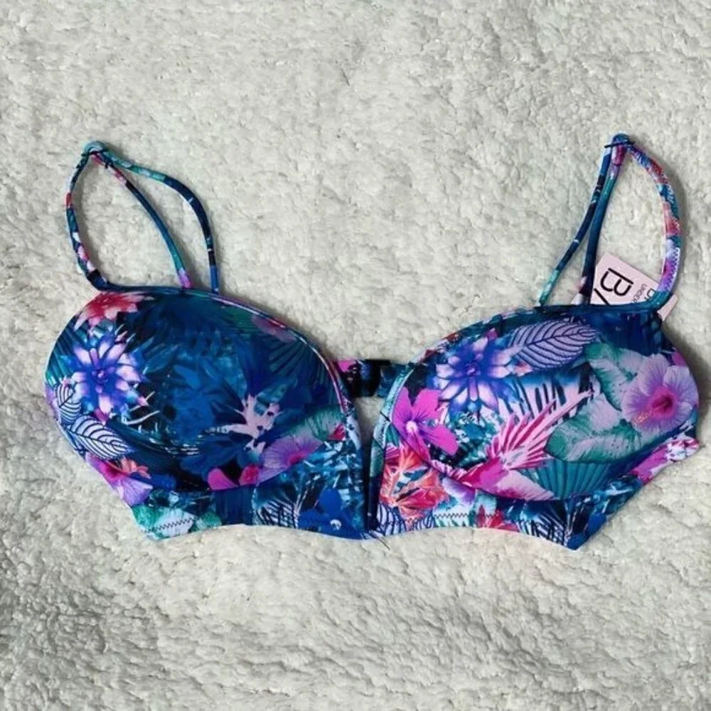 NWT Sundazed Floral Bikini Top
